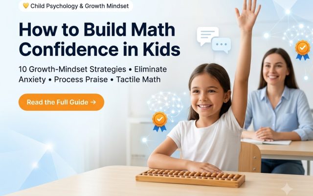 How to Build Math Confidence in Kids: 10 Growth-Mindset Strategies (2026)
