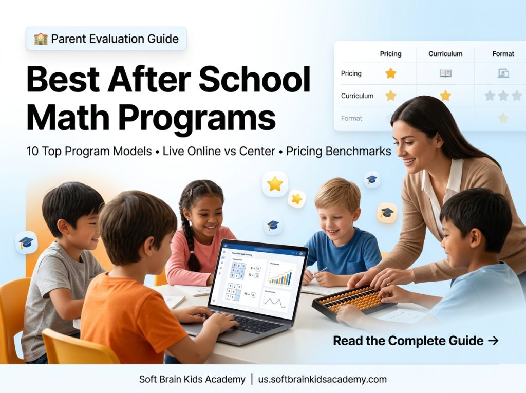 After school math programs for kids evaluating live online abacus classes versus physical tutoring centers