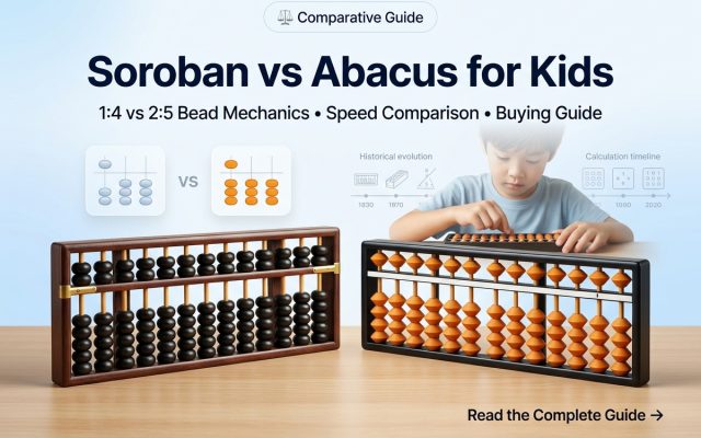 Soroban vs Abacus for Kids: Differences, Types & Best Choice (2026)