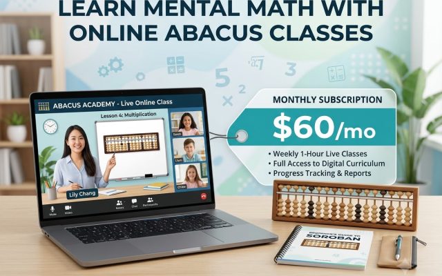 Online Abacus Class Cost US (1-on-1 vs Group & Kit Fees)