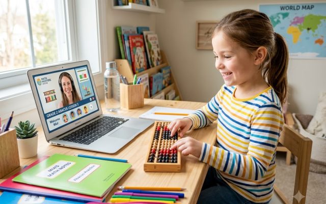 Abacus Math for 2nd Grade: Build 3x Faster Mental Math Speed